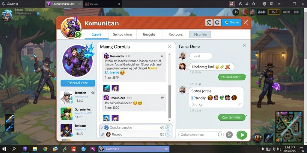 dkk - Penggambaran lingkungan indah dalam game DKK.
